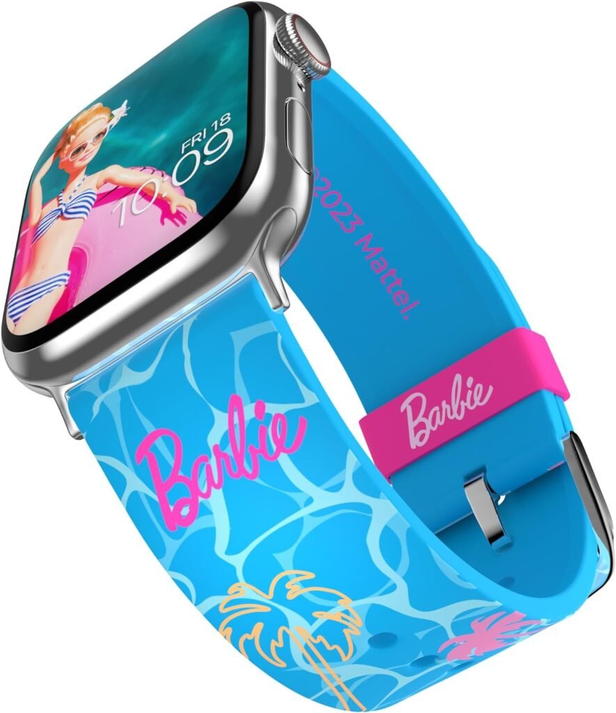 Barbie Smartwatch Band – Officially Licensed, Compatible with Every Size  Series of Apple Watch (watch not included)