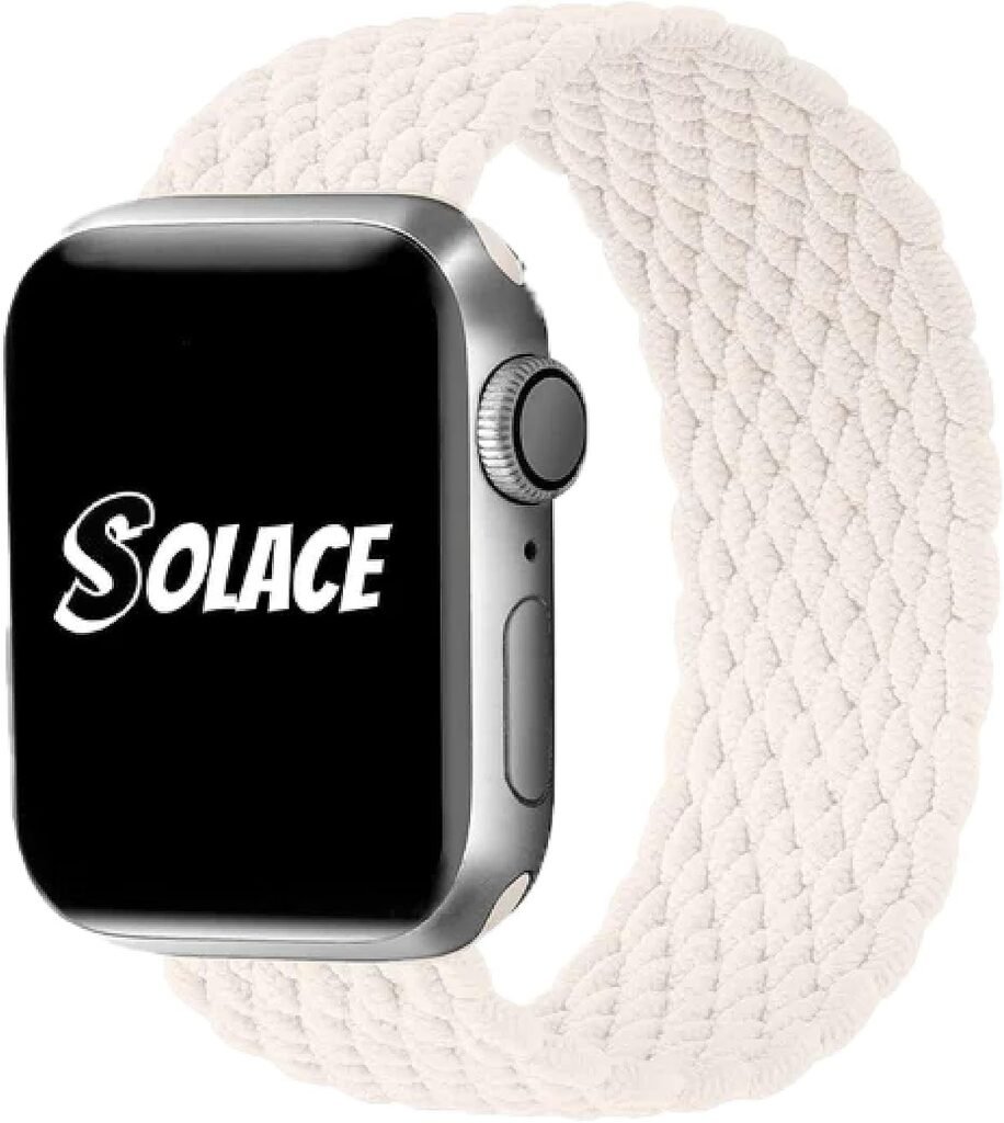 Solace Bands Imperium V2 Loop - Compatible with Apple Watch Bands Stretchable Sport Loop Band for Women and Men, iWatch Bands for 38mm 40mm 41mm 42mm 44mm 45mm Ultra, SE and Series 8 7 6 5 4 3 2 1